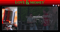 Desktop Screenshot of loveandmoneyband.com